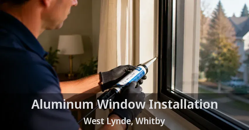 Aluminum Window Installation West Lynde, Whitby - ON