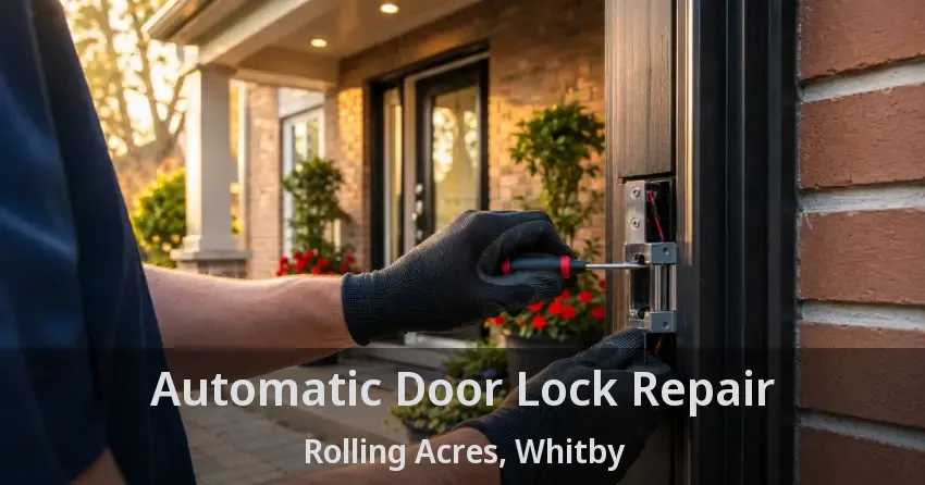 Automatic Door Lock Repair Rolling Acres, Whitby - ON