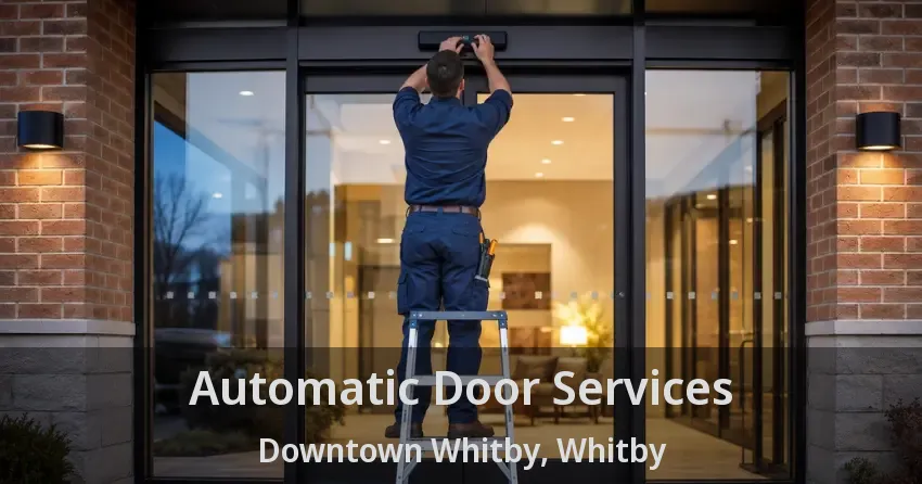 Automatic Door Services Downtown Whitby, Whitby - ON