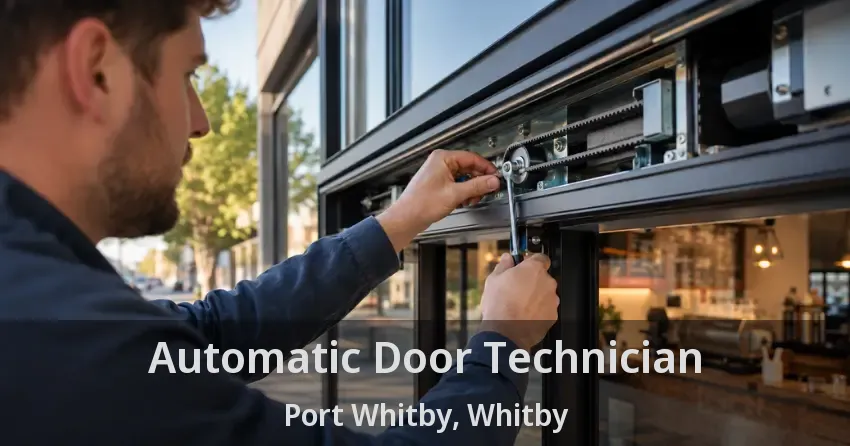Automatic Door Technician Port Whitby, Whitby - ON