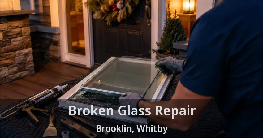 Broken Glass Repair Brooklin, Whitby - ON