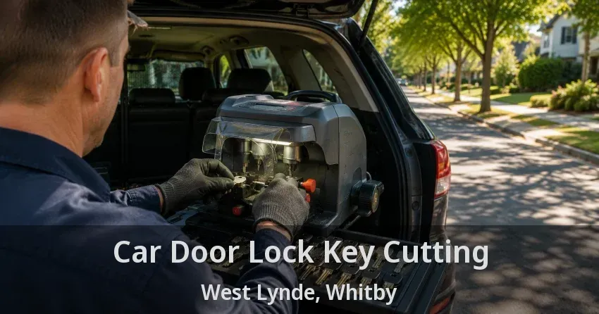 Car Door Lock Key Cutting West Lynde, Whitby - ON