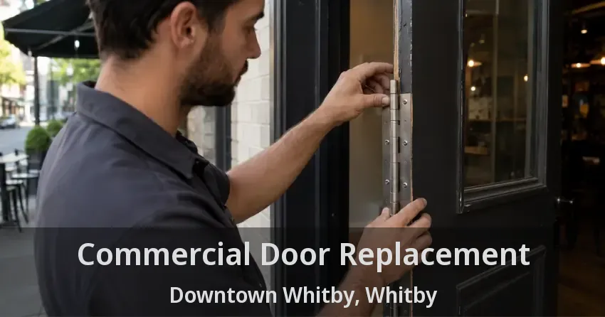 Commercial Door Replacement Downtown Whitby, Whitby - ON
