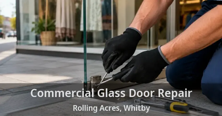 Commercial Glass Door Repair Rolling Acres, Whitby - ON