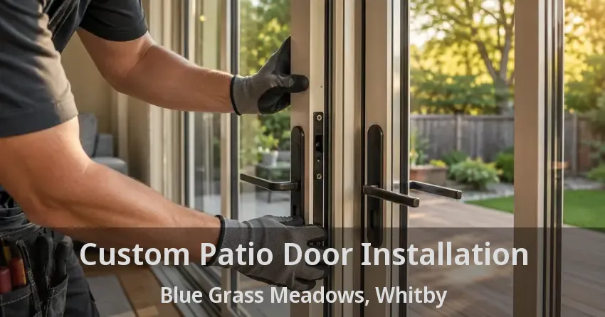 Custom Patio Door Installation Blue Grass Meadows, Whitby - ON