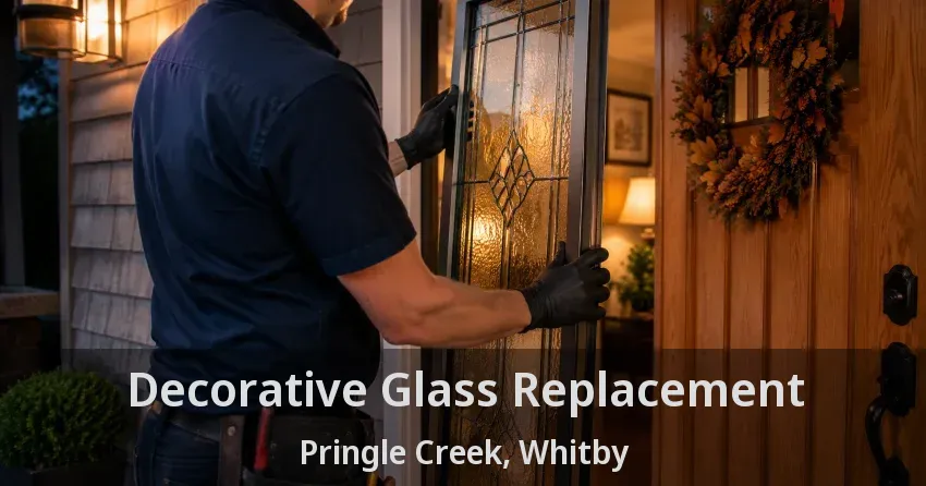 Decorative Glass Replacement Pringle Creek, Whitby - ON