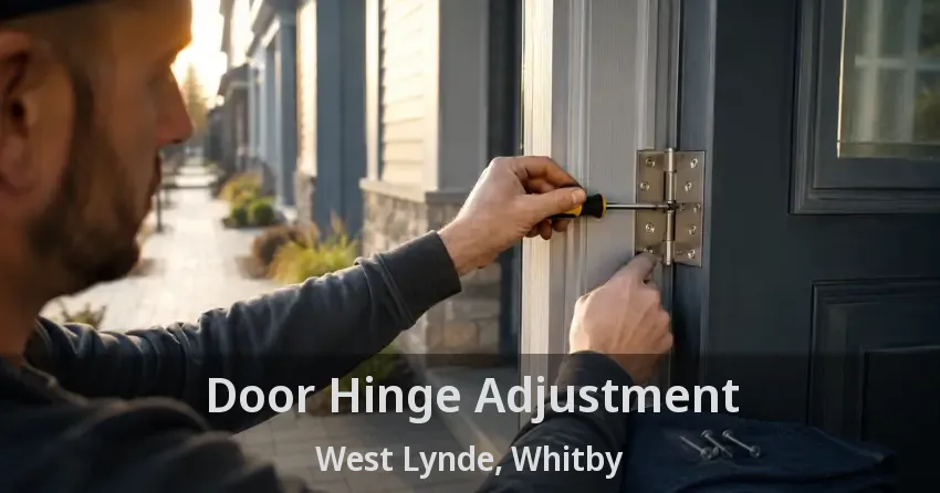 Door Hinge Adjustment West Lynde, Whitby - ON