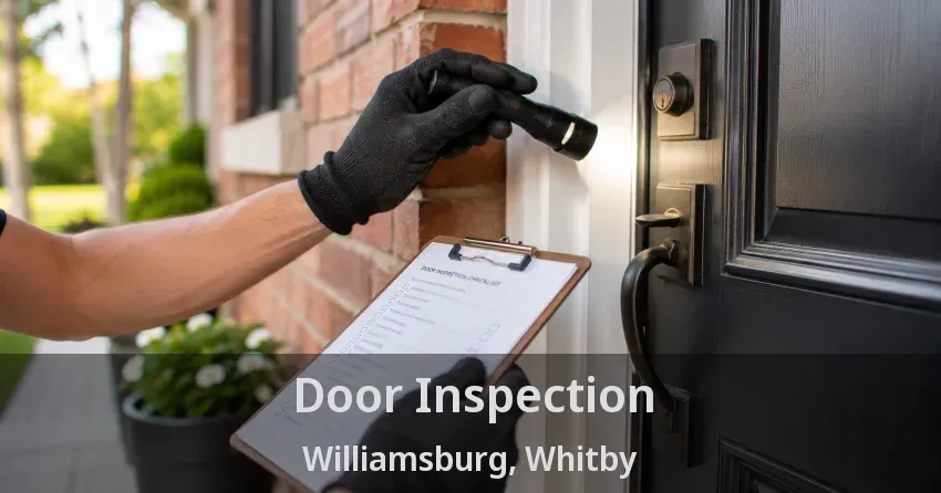 Door Inspection Williamsburg, Whitby - ON