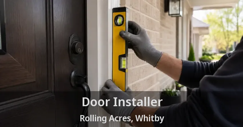 Door Installer Rolling Acres, Whitby - ON