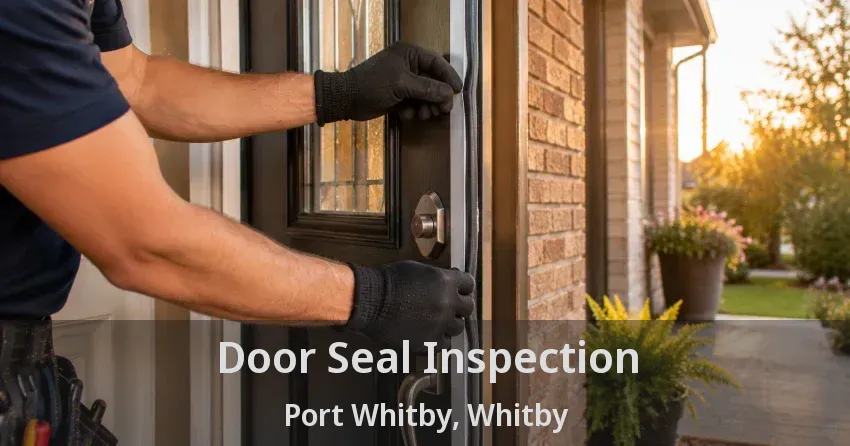 Door Seal Inspection Port Whitby, Whitby - ON