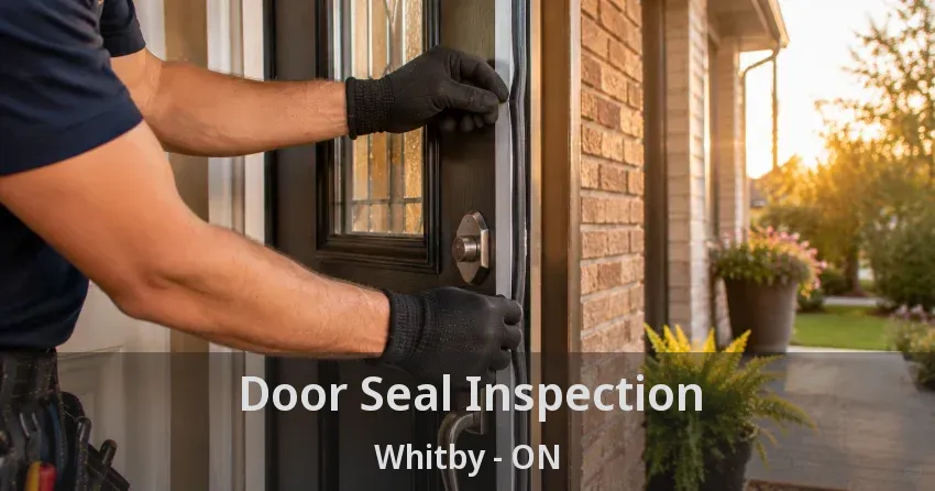 Door Seal Inspection Whitby - ON