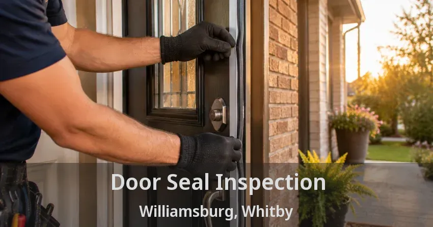 Door Seal Inspection Williamsburg, Whitby - ON