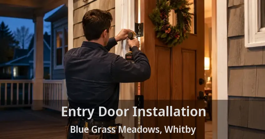 Entry Door Installation Blue Grass Meadows, Whitby - ON