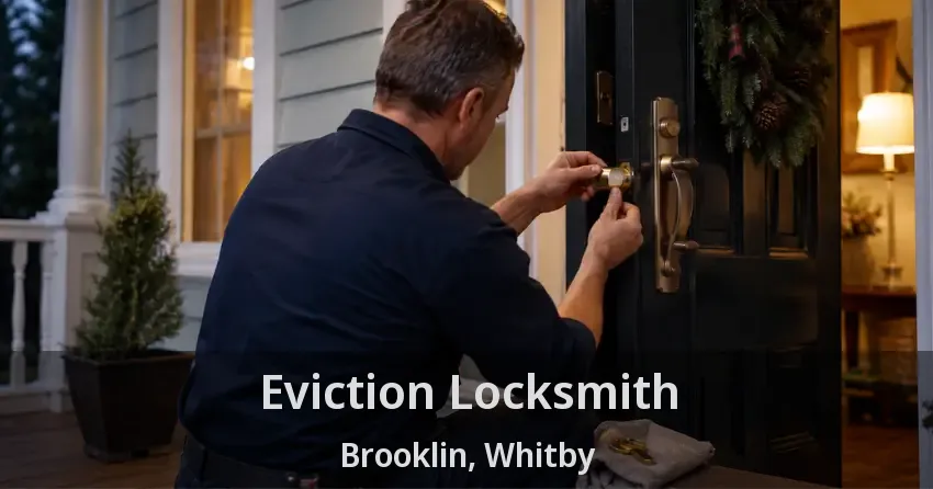 Eviction Locksmith Brooklin, Whitby - ON