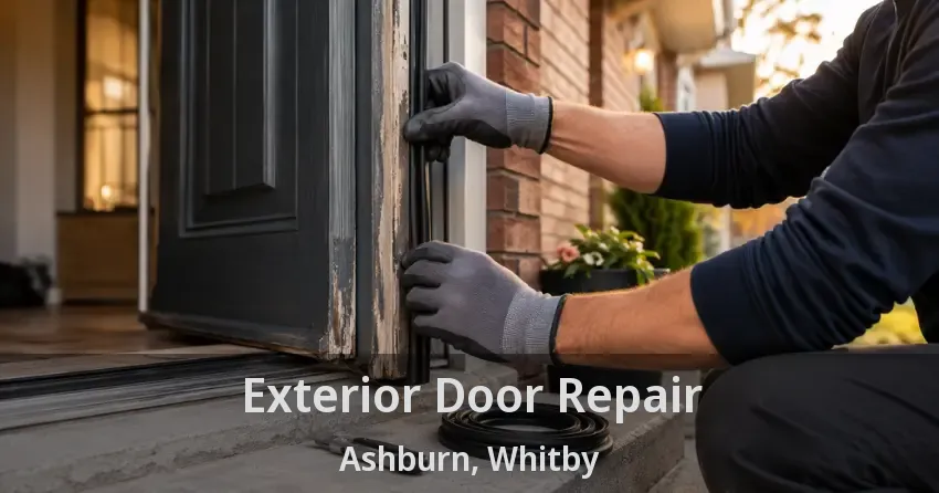 Exterior Door Repair Ashburn, Whitby - ON