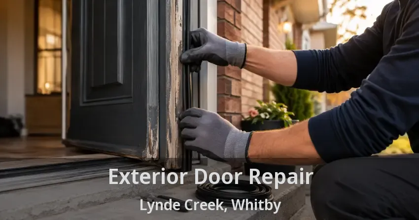 Exterior Door Repair Lynde Creek, Whitby - ON
