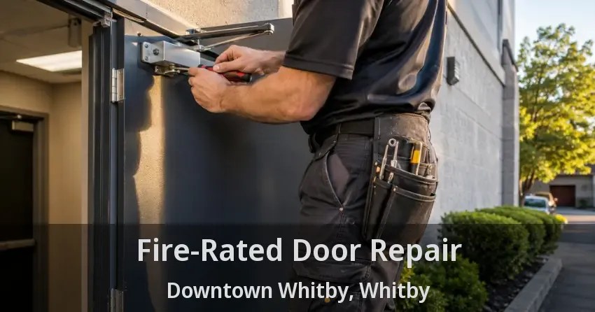Fire-Rated Door Repair Downtown Whitby, Whitby - ON