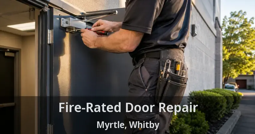 Fire-Rated Door Repair Myrtle, Whitby - ON