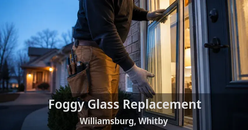 Foggy Glass Replacement Williamsburg, Whitby - ON