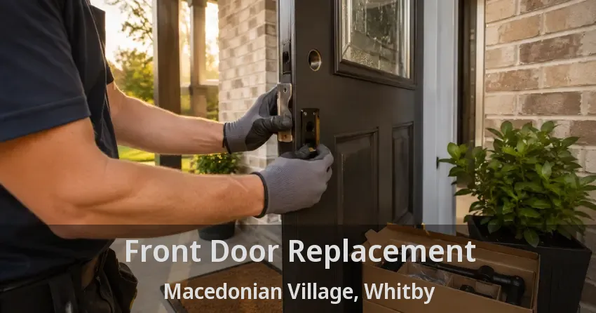 Front Door Replacement Macedonian Village, Whitby - ON