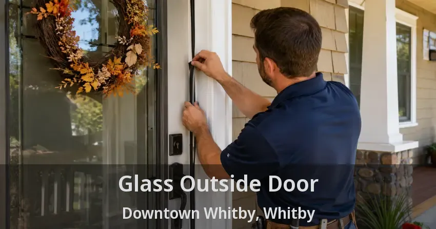Glass Outside Door Downtown Whitby, Whitby - ON