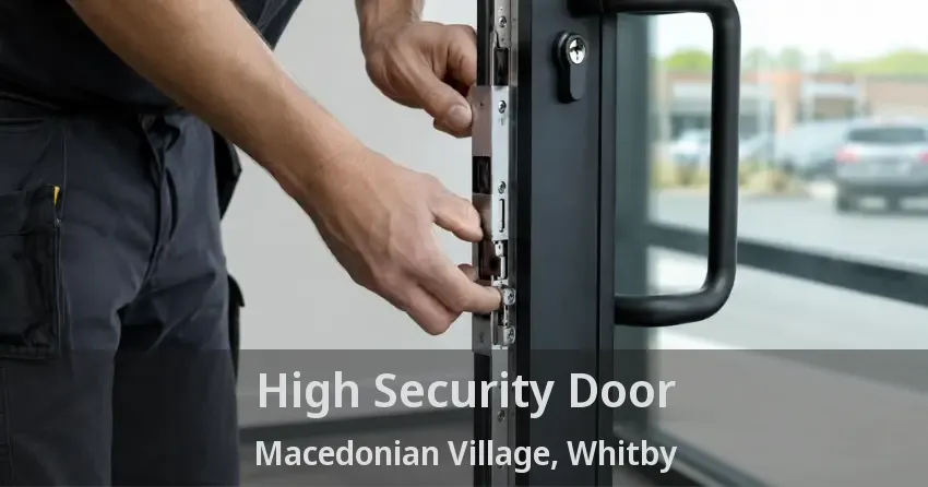 High Security Door Macedonian Village, Whitby - ON