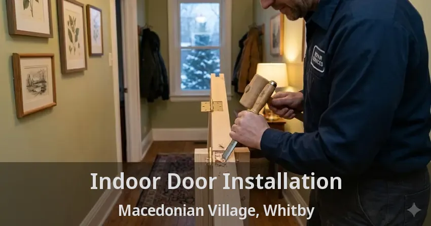 Indoor Door Installation Macedonian Village, Whitby - ON