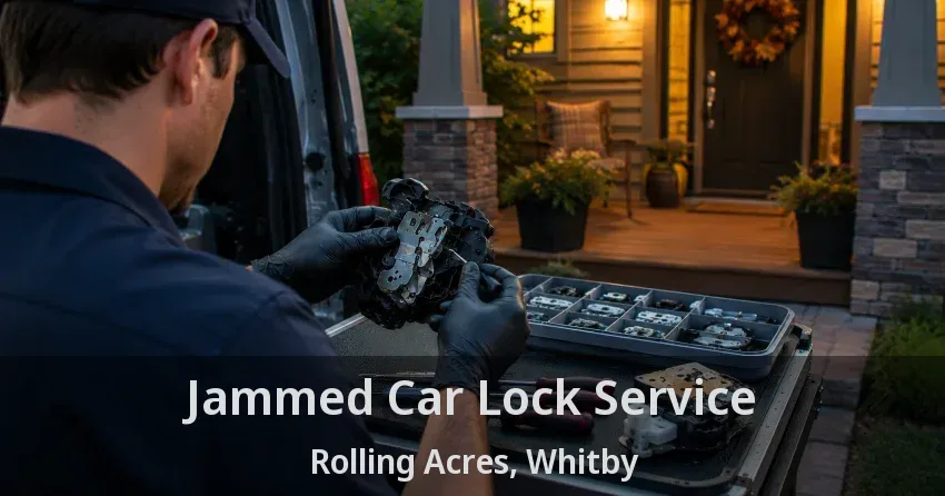 Jammed Car Lock Service Rolling Acres, Whitby - ON