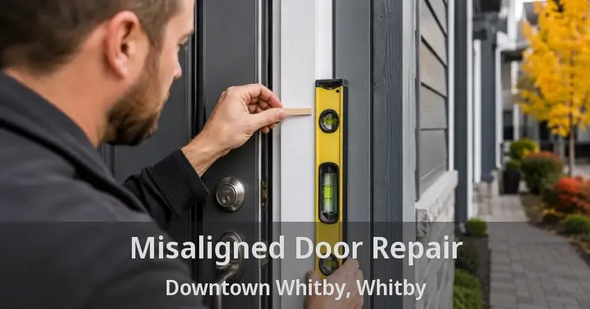 Misaligned Door Repair Downtown Whitby, Whitby - ON