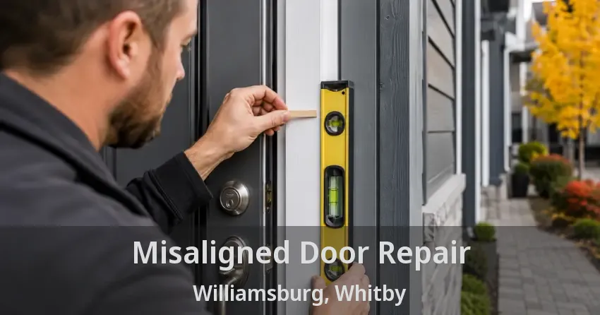 Misaligned Door Repair Williamsburg, Whitby - ON