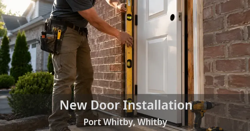 New Door Installation Port Whitby, Whitby - ON