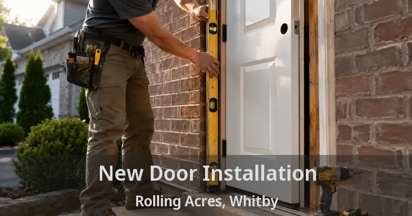 New Door Installation Rolling Acres, Whitby - ON