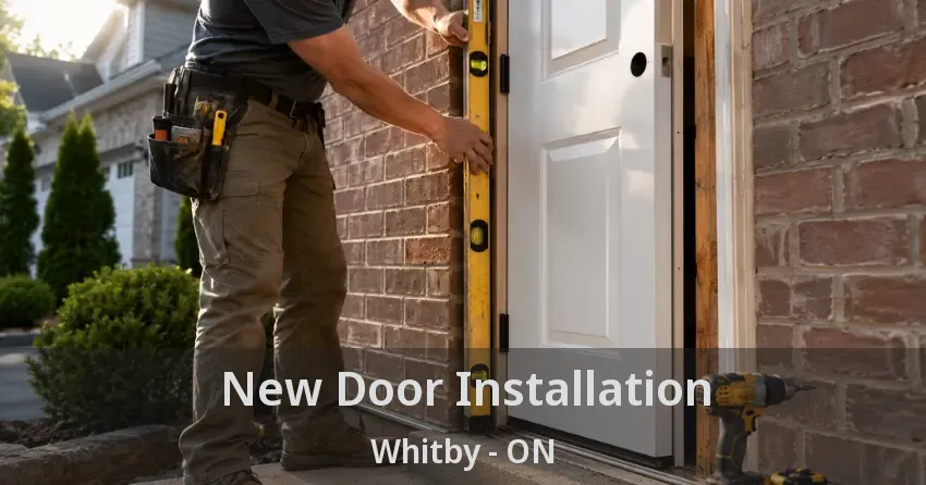 New Door Installation Whitby - ON
