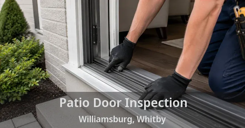 Patio Door Inspection Williamsburg, Whitby - ON