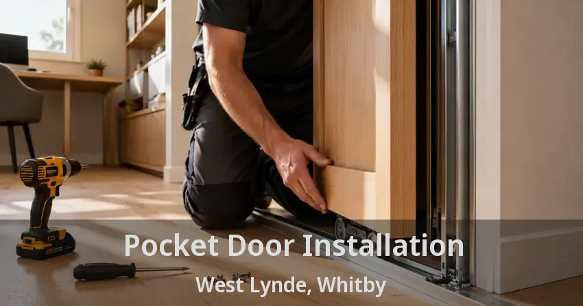 Pocket Door Installation West Lynde, Whitby - ON