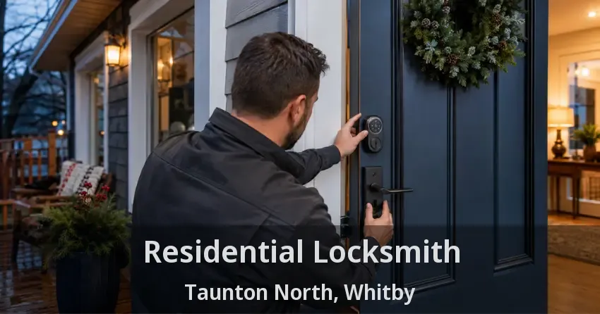 Residential Locksmith Taunton North, Whitby - ON