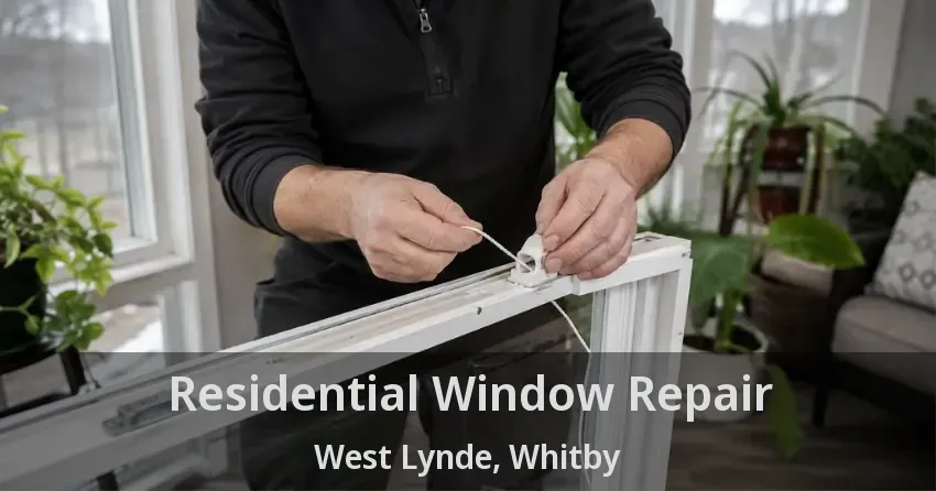 Residential Window Repair West Lynde, Whitby - ON
