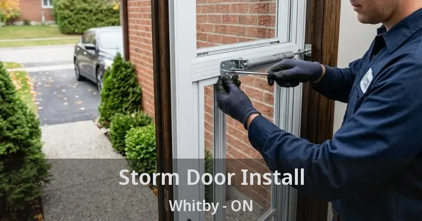 Storm Door Install Whitby - ON