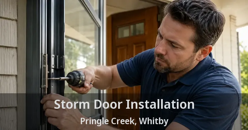 Storm Door Installation Pringle Creek, Whitby - ON