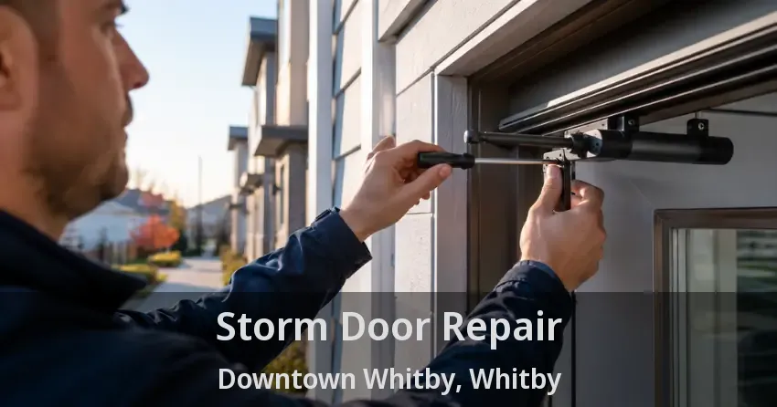 Storm Door Repair Downtown Whitby, Whitby - ON