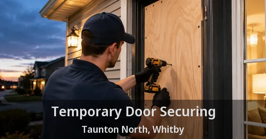 Temporary Door Securing Taunton North, Whitby - ON