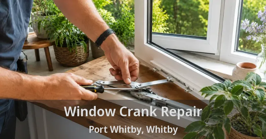 Window Crank Repair Port Whitby, Whitby - ON