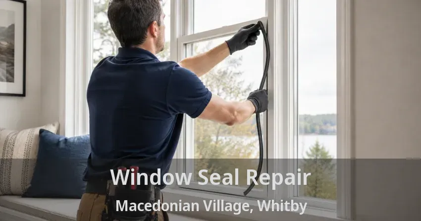 Window Seal Repair Macedonian Village, Whitby - ON