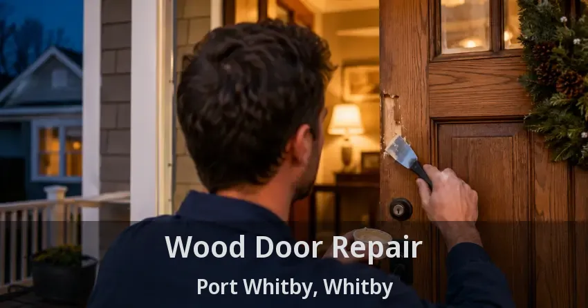 Wood Door Repair Port Whitby, Whitby - ON