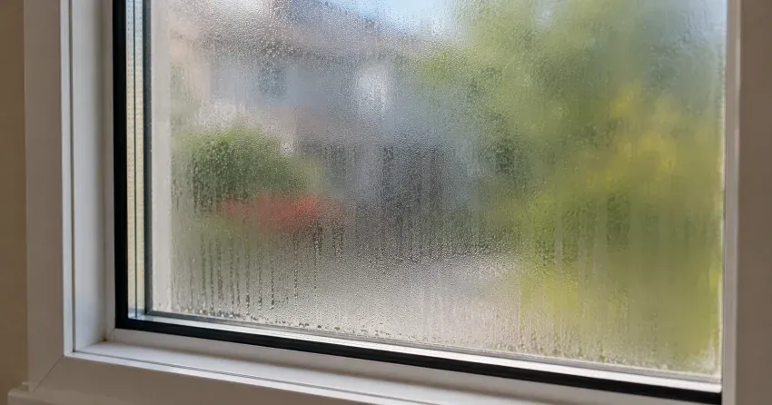 technician installing replacement insulated glass unit in Whitby