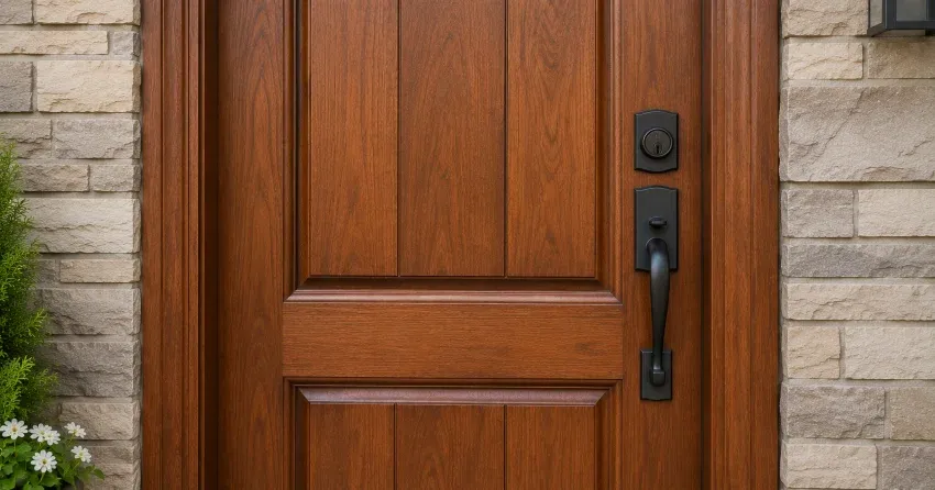 custom door installation technician fitting frame Whitby