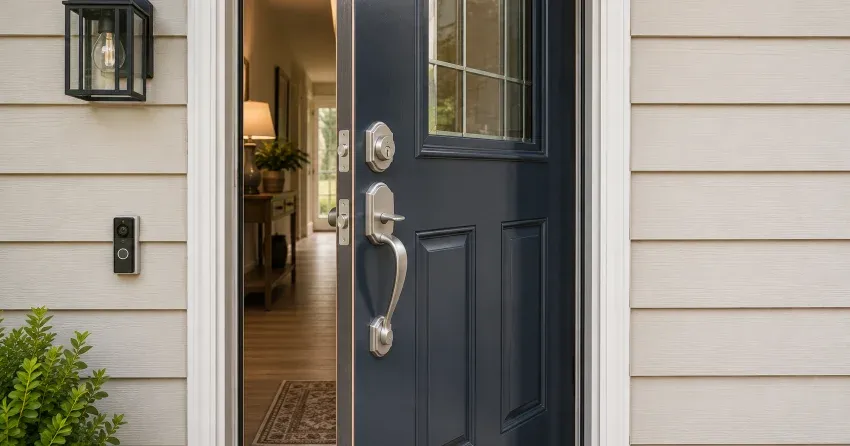 energy-efficient exterior door upgrade installation in Rolling Acres, Whitby